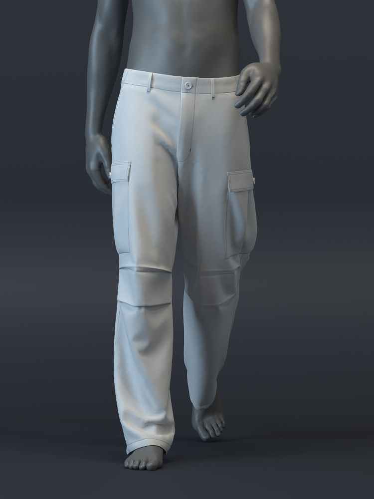 【U LAN】Whitey 3D Pocket Cargo Pants G-STAR RAW Mens Zip Pocket 3D Skinny Fit Cargo Casual Pants
